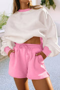 Pink Oversized Two Toned Set