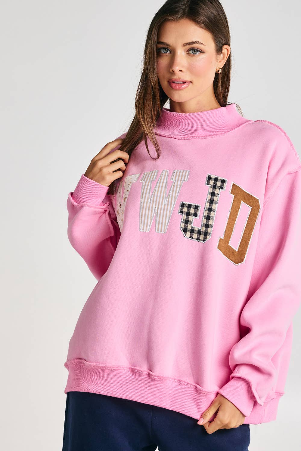 WWJD Cream Pattern
