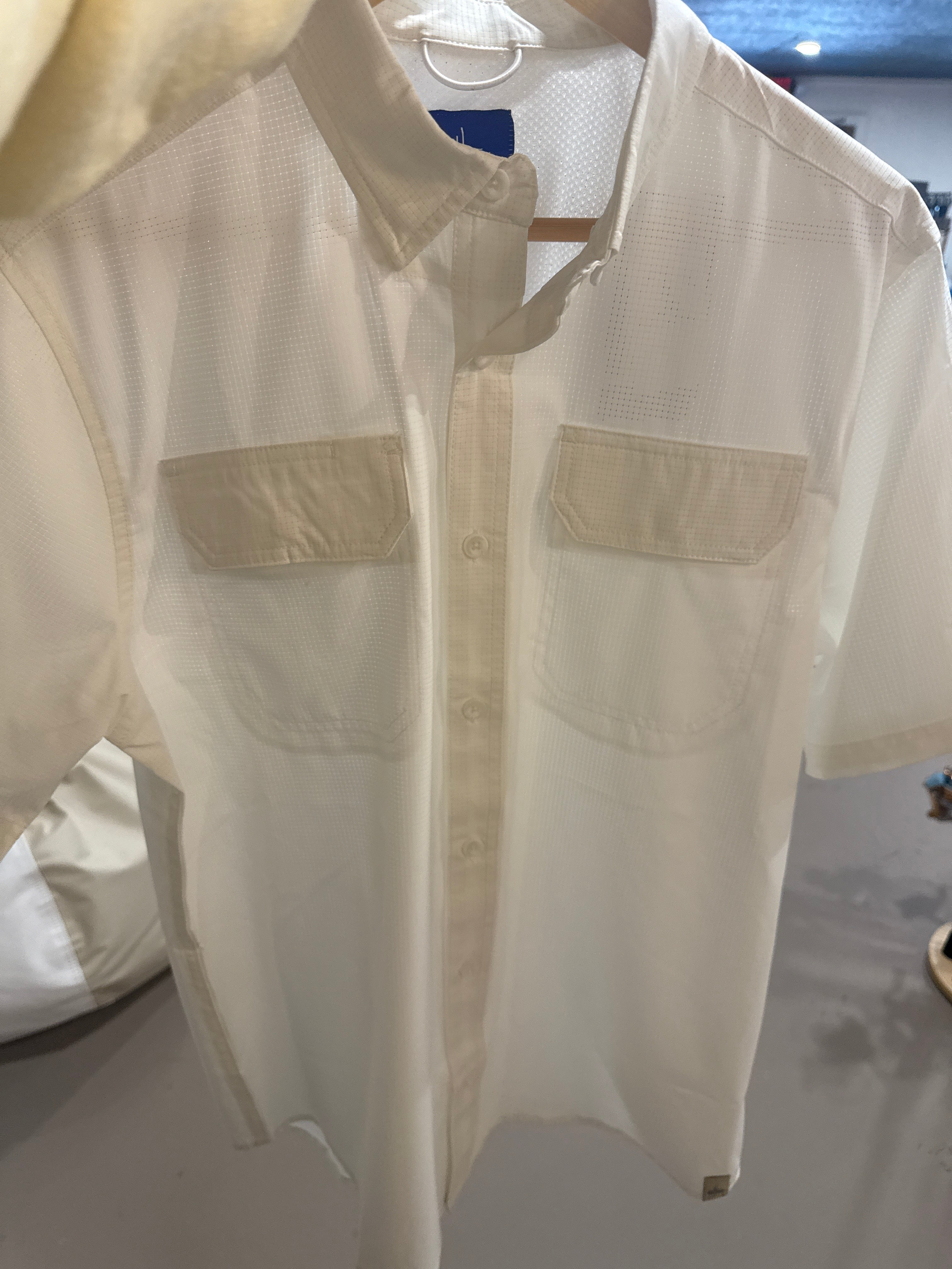 Guy Harvey white button down