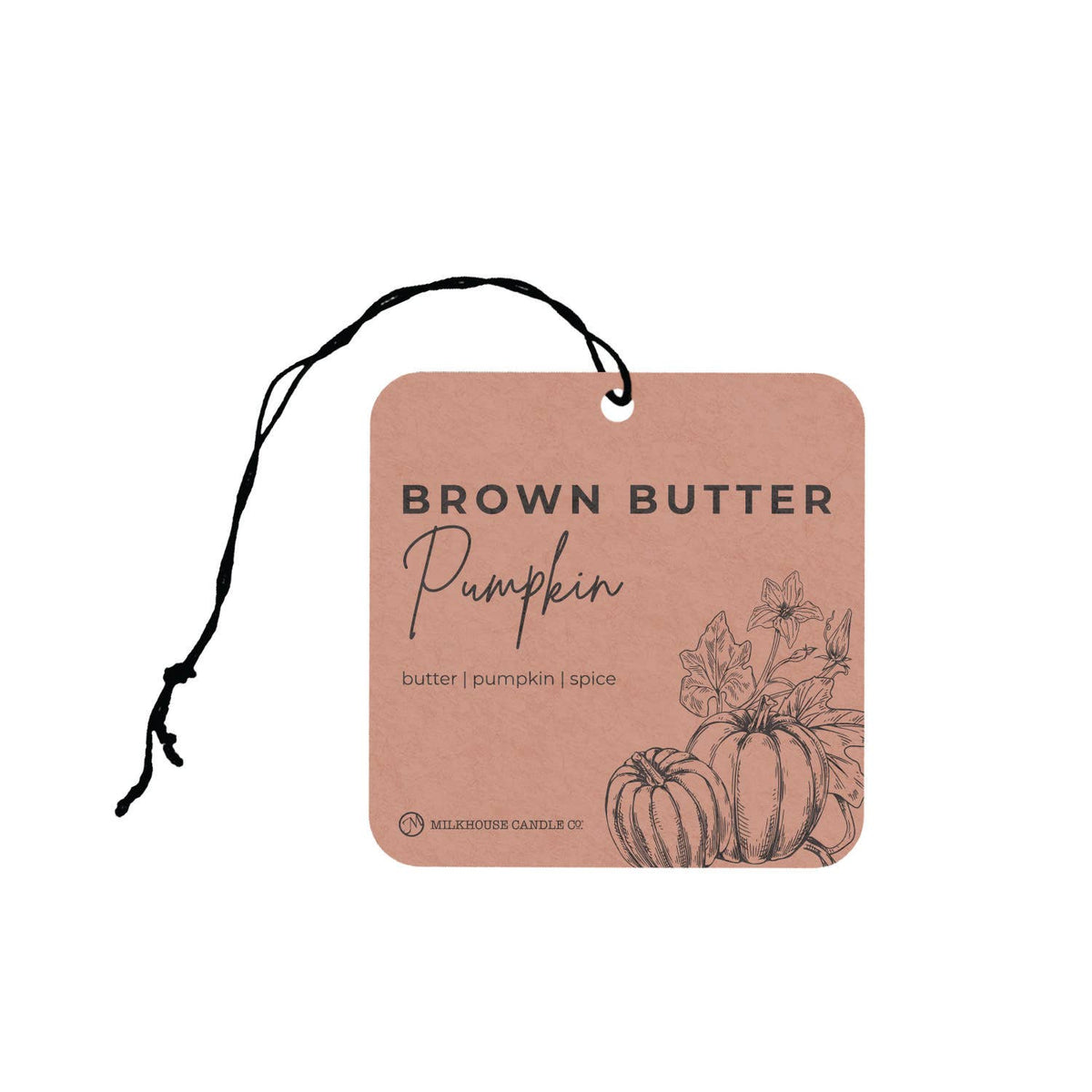 Car Freshener, Brown Butter Pumpkin