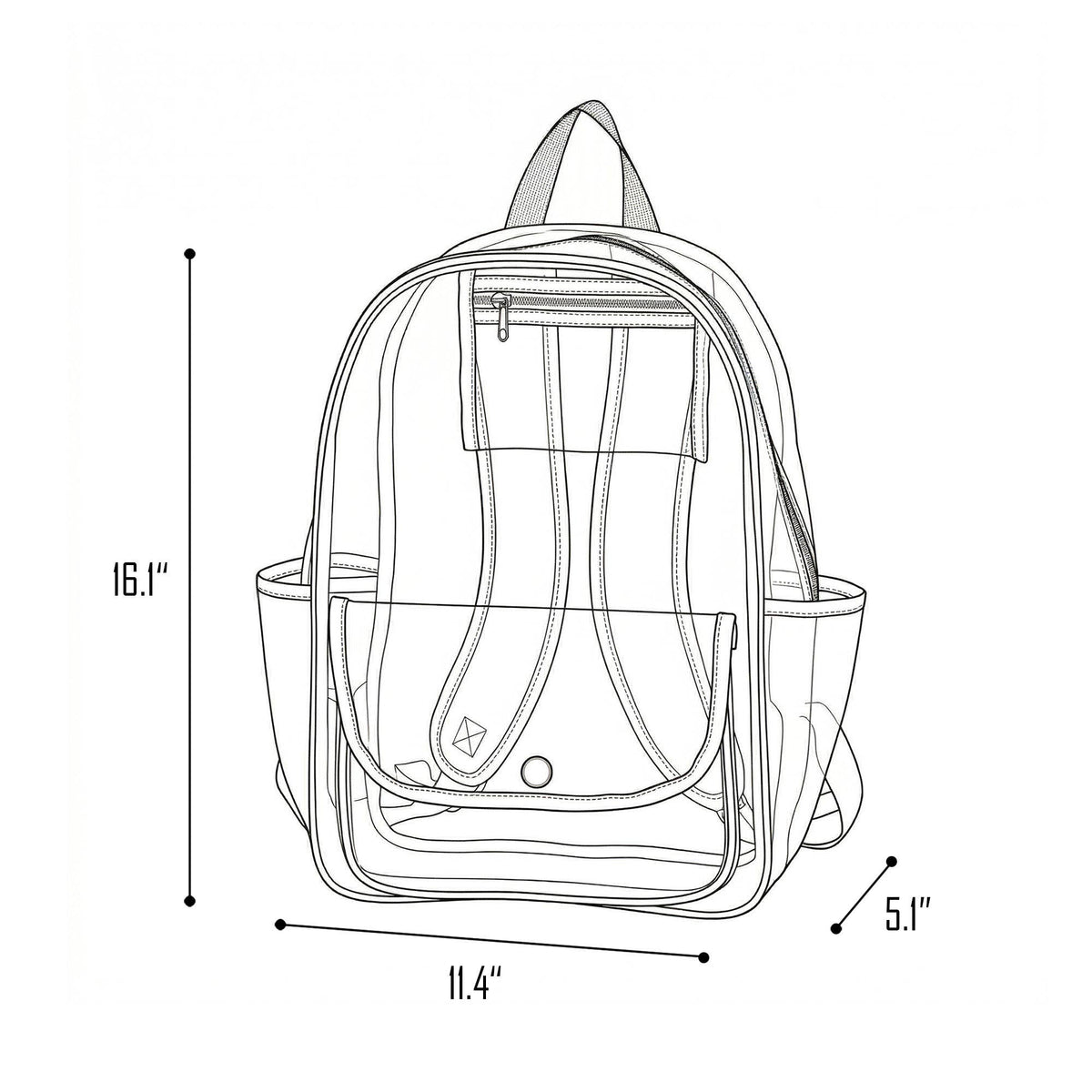 Clear Backpack
