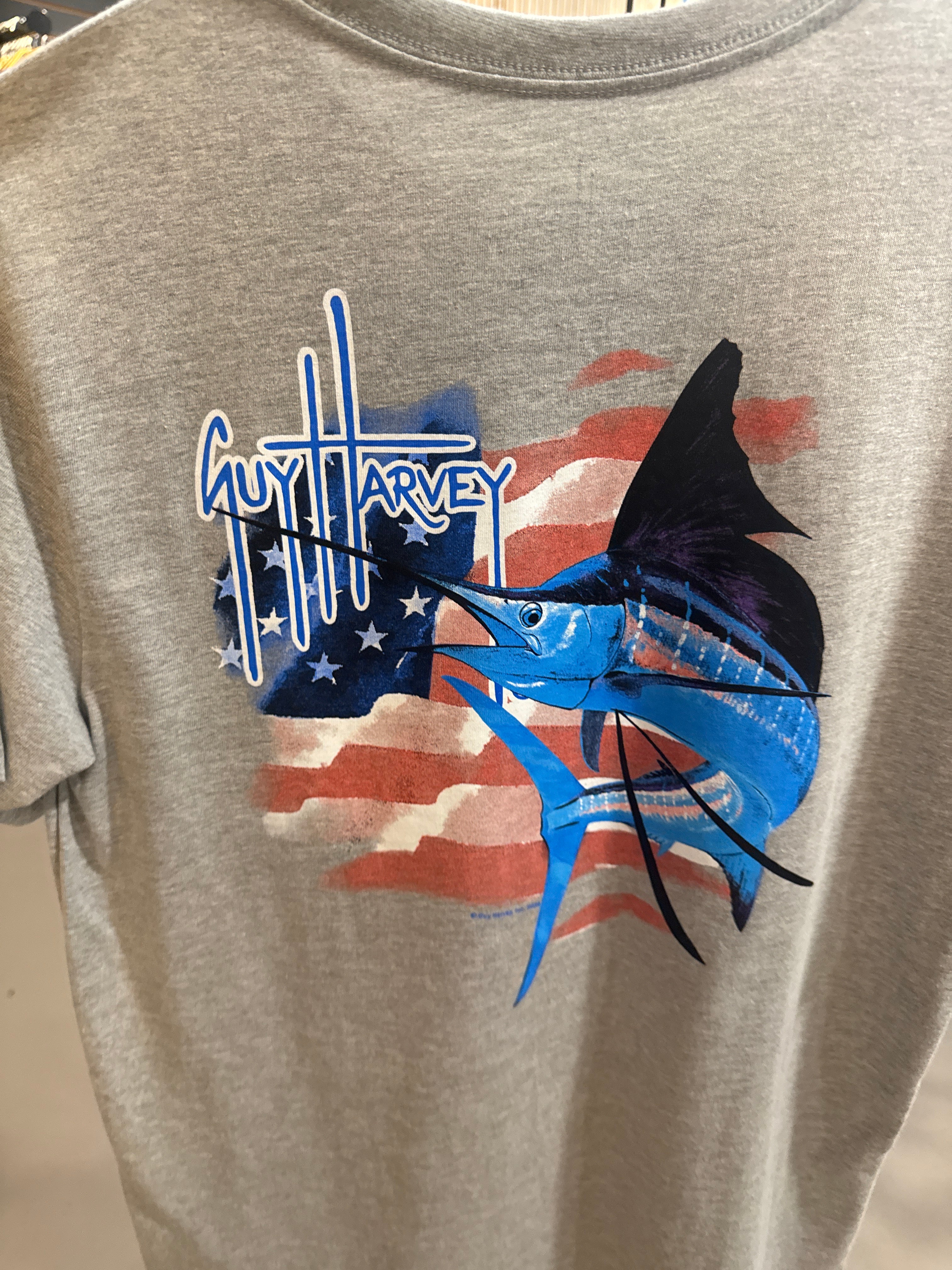 Guy Harvey flag gray