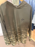 Guy Harvey olive green fishing shirt