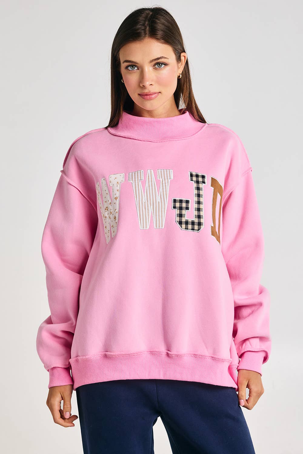 WWJD Cream Pattern