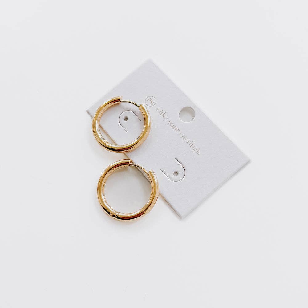 Sweetheart Hoop Earrings - WATERPROOF Wholesale