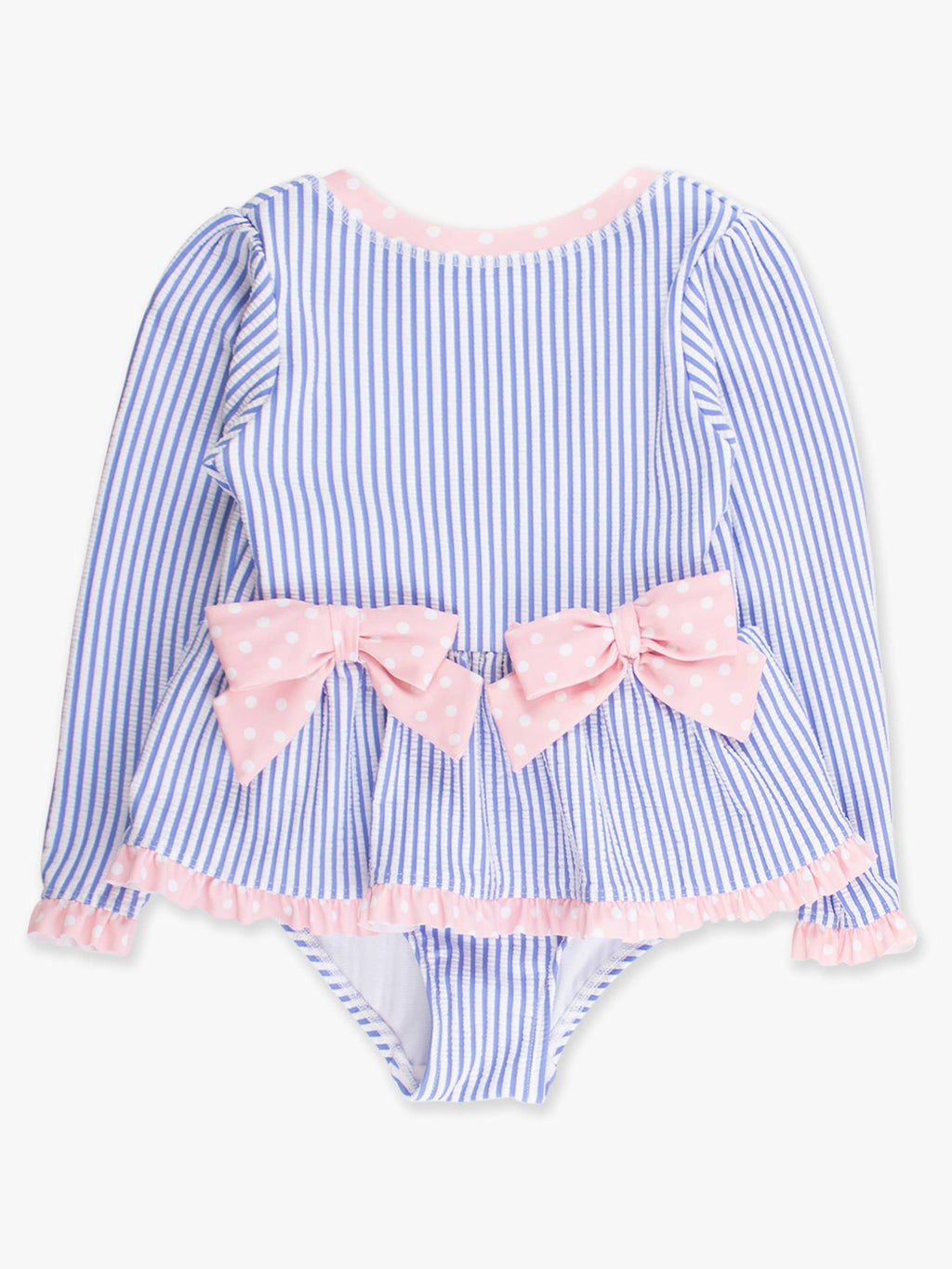 Pink and Blue Seersucker