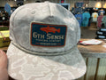 6the sense white camo hat