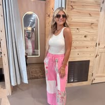 SWEET PATCHWORK LOUNGE PANTS