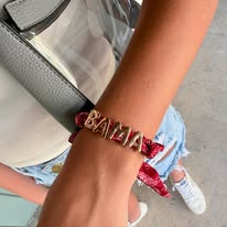 Alabama Crimson Tide Bandana Slider Bracelet