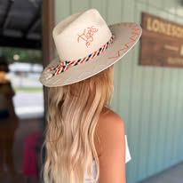 Alabama Orange/Blue Game Day Inspired Hat