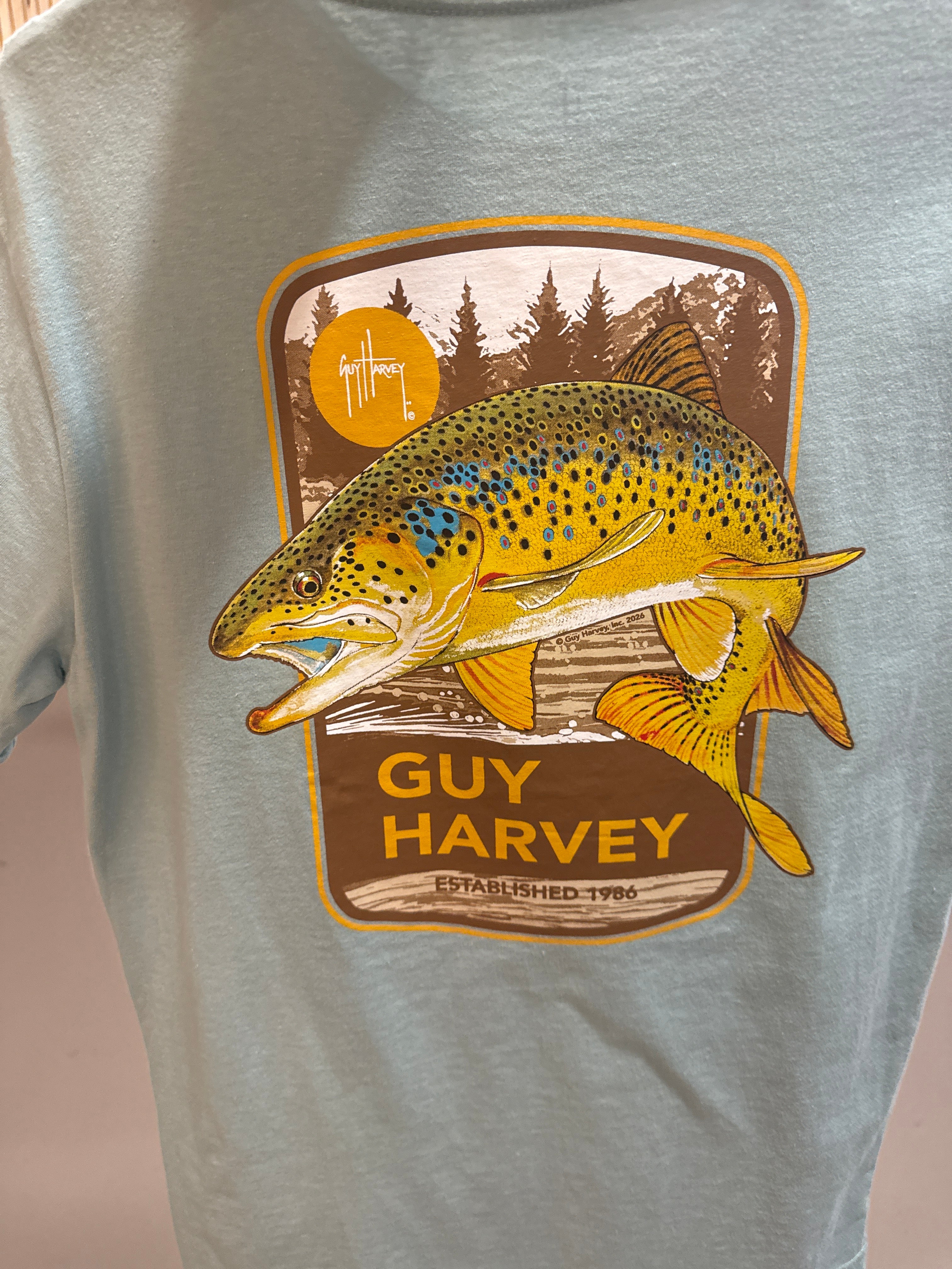 Guy Harvey brown bass