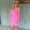 Women's Lulu Mac Athletic Dress - Aurora/Light Pink
