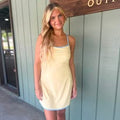 Women's Lulu Mac Athletic Dress - Butter/Light Blue
