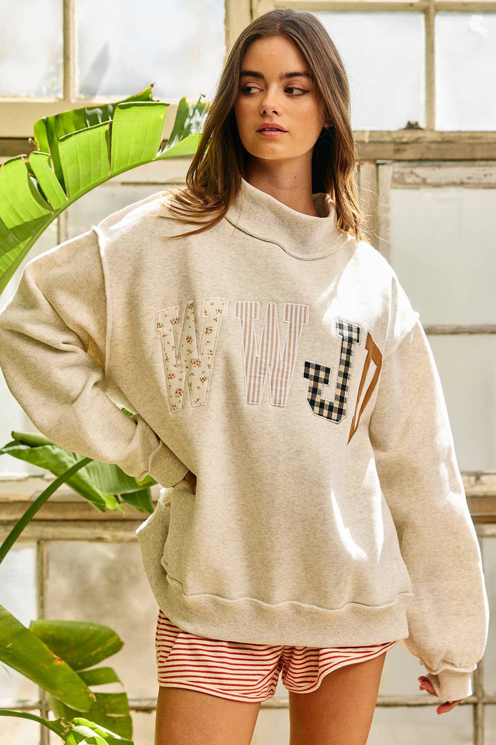 WWJD Cream Pattern