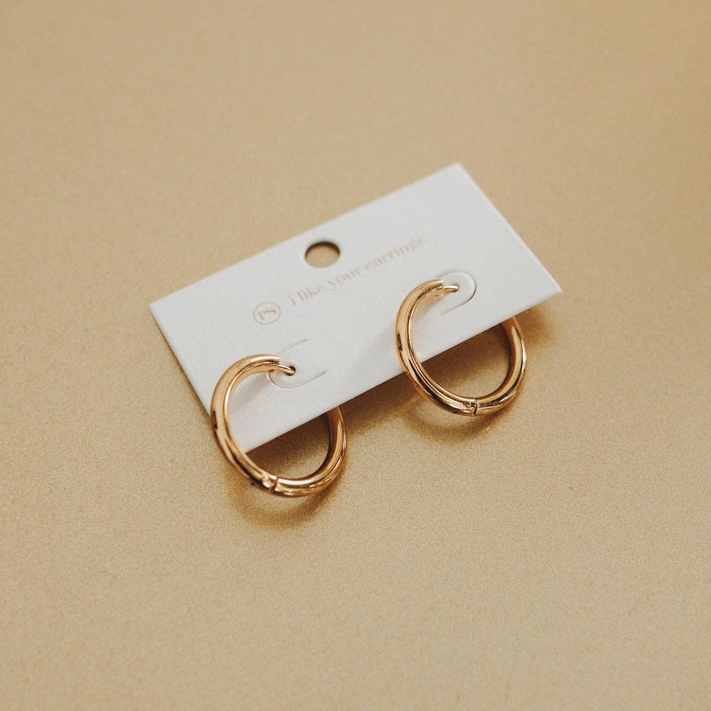 Sweetheart Hoop Earrings - WATERPROOF Wholesale