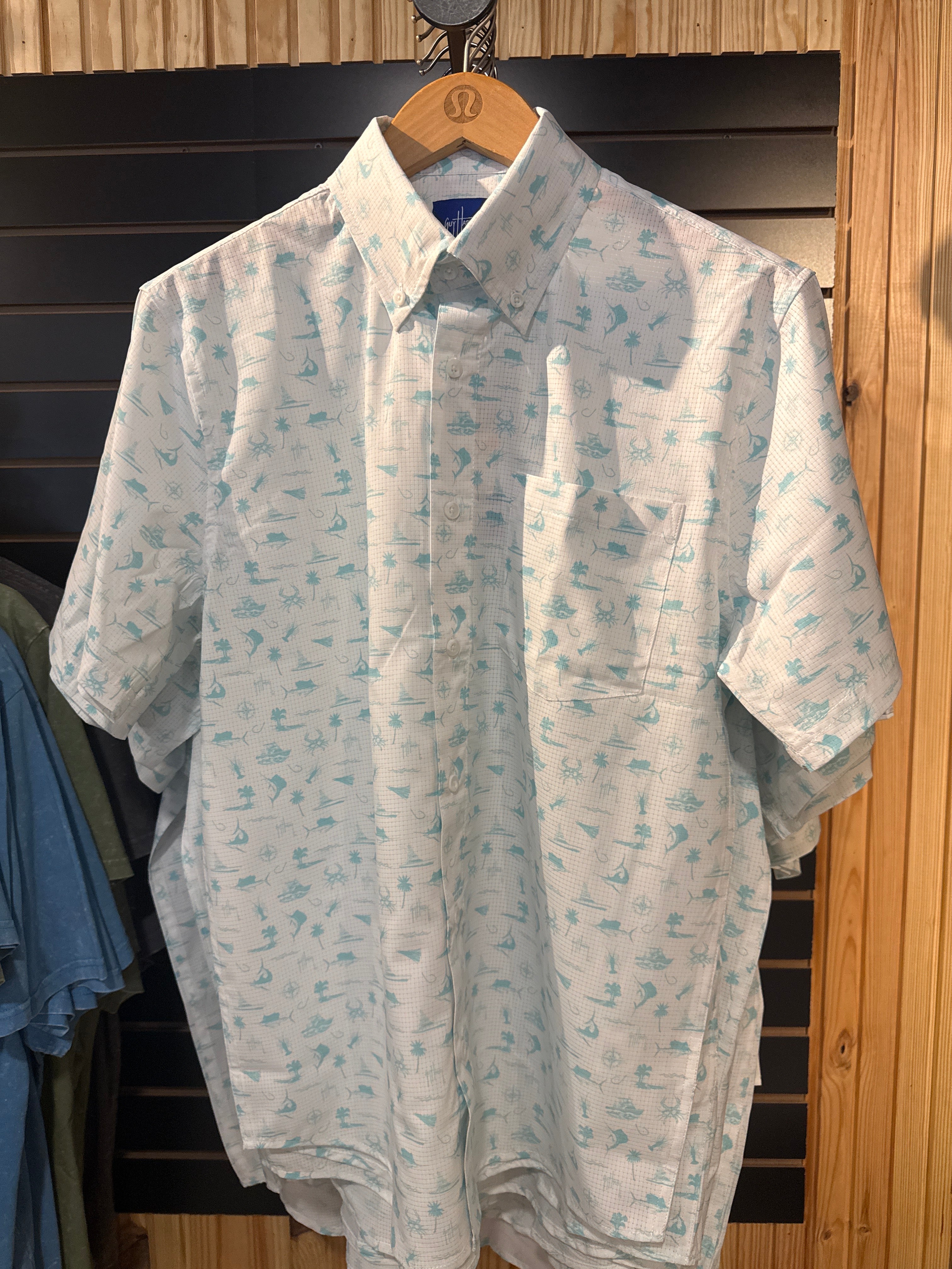 Guy Harvey crab button down