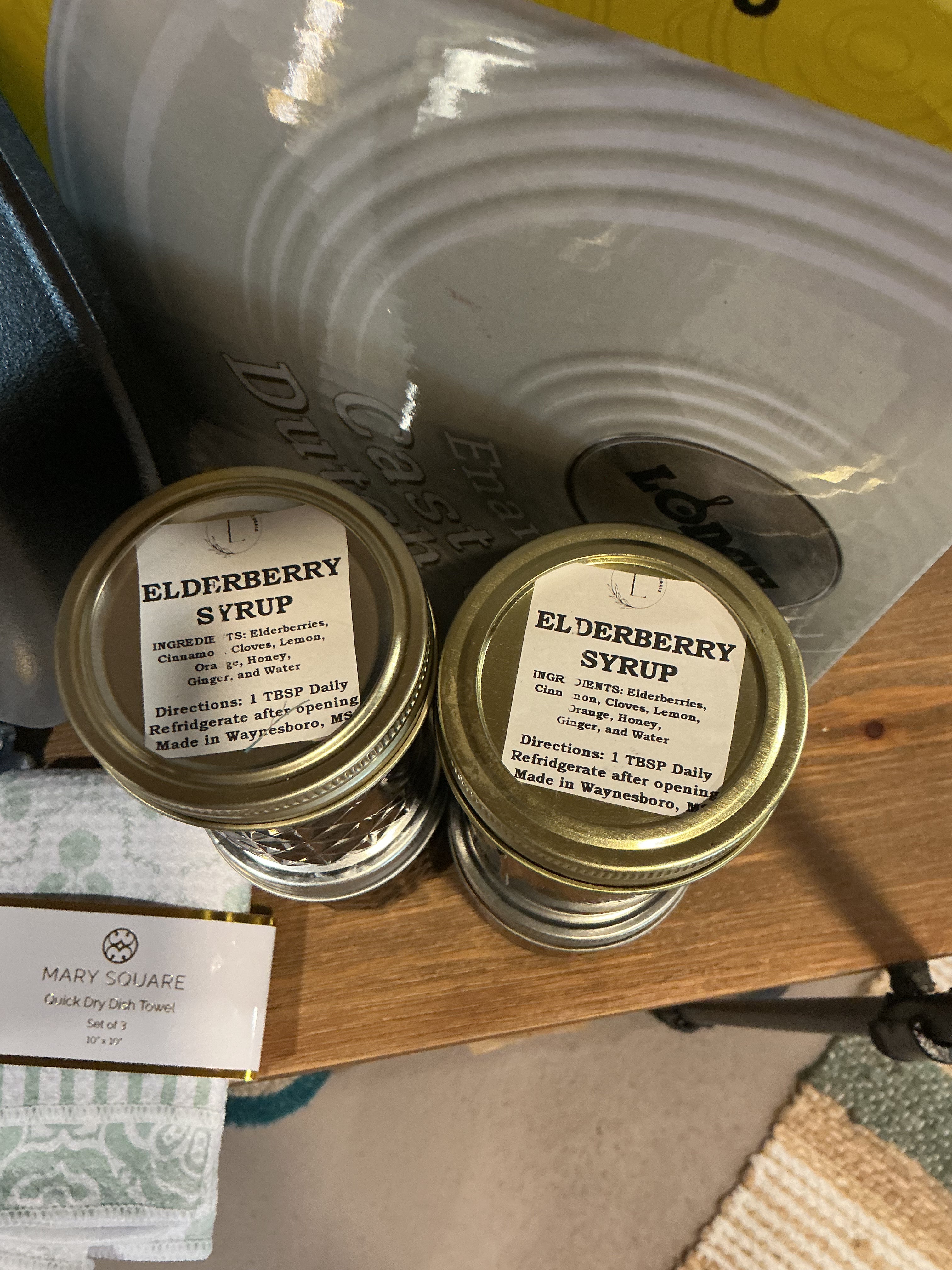 Elderberry syrup