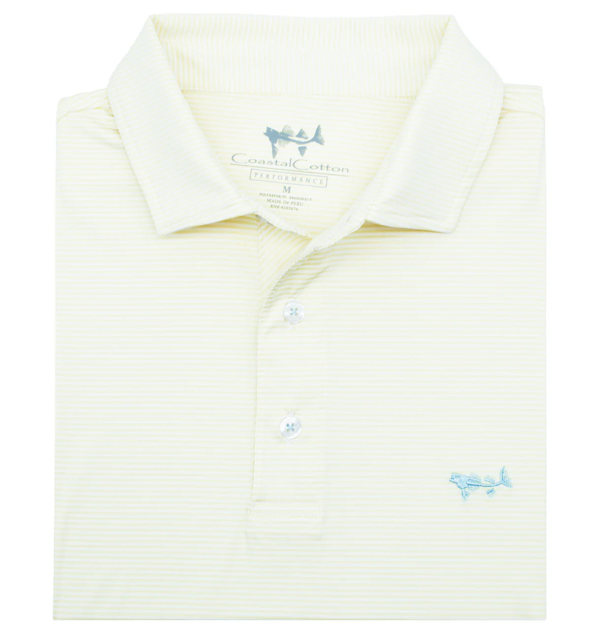 Coastal cotton yellow strip