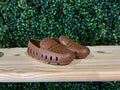 Brown loafers