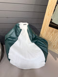 Green boat bean bag