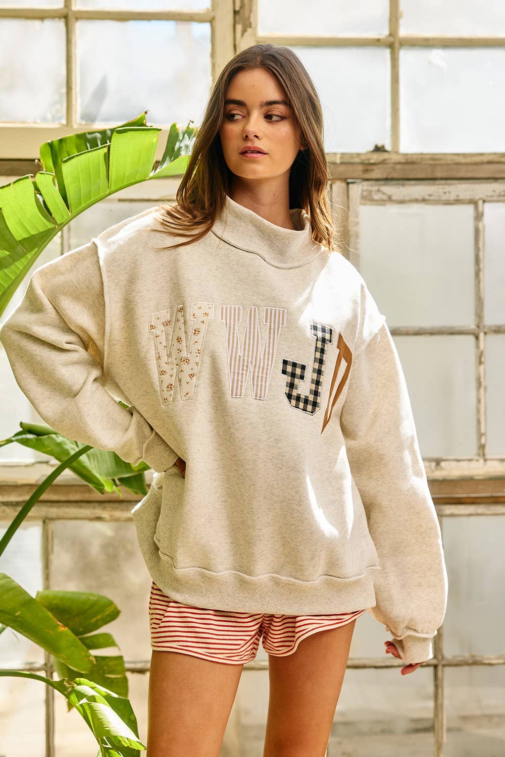 WWJD Cream Pattern